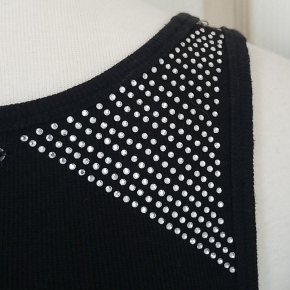 Bebe Ph8 Sequin tank nwot - Picture 5 of 5
